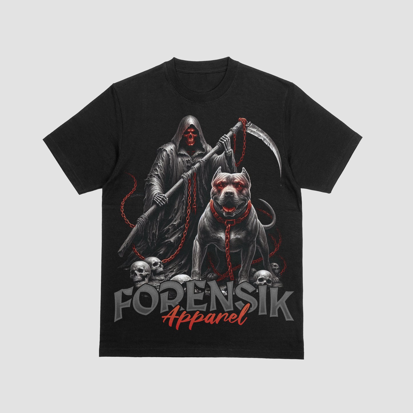 Black Forensik Death Stalker T Shirt