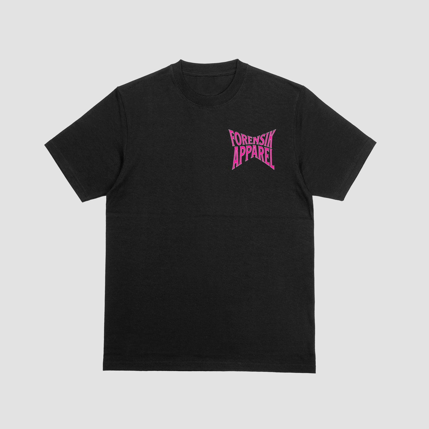 Justice black and hot pink t shirt