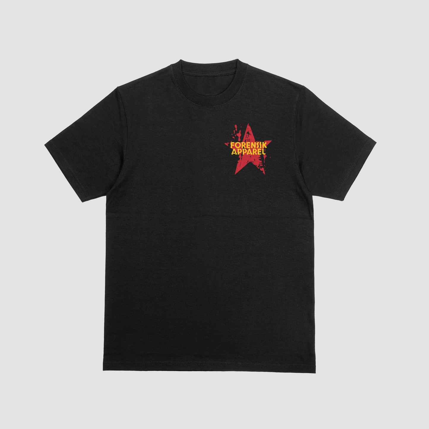 Black Forensik Embrace Star t shirt