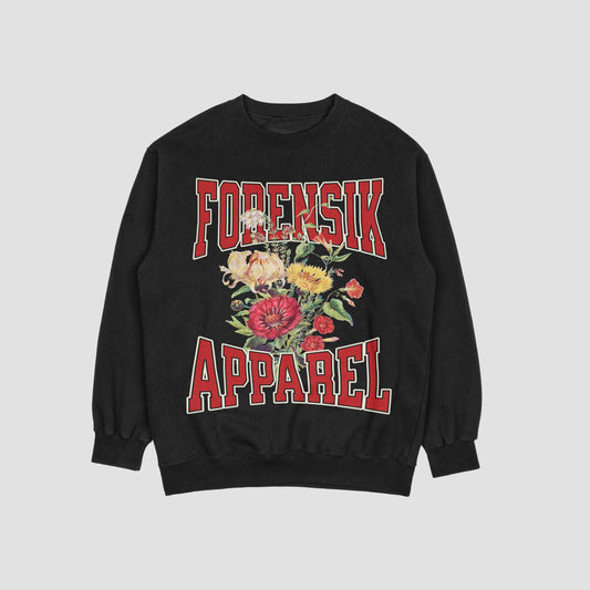 Endless Romance Black Forensik Crewneck