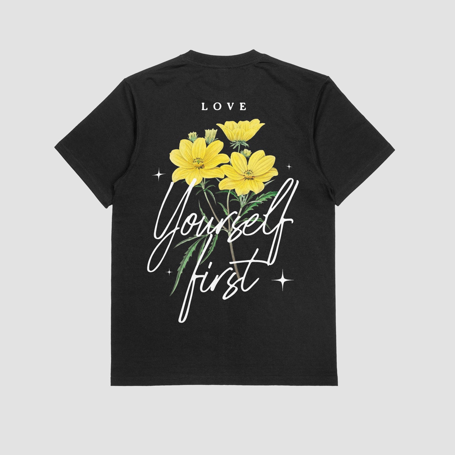 Black Forensik Love yourself t shirt