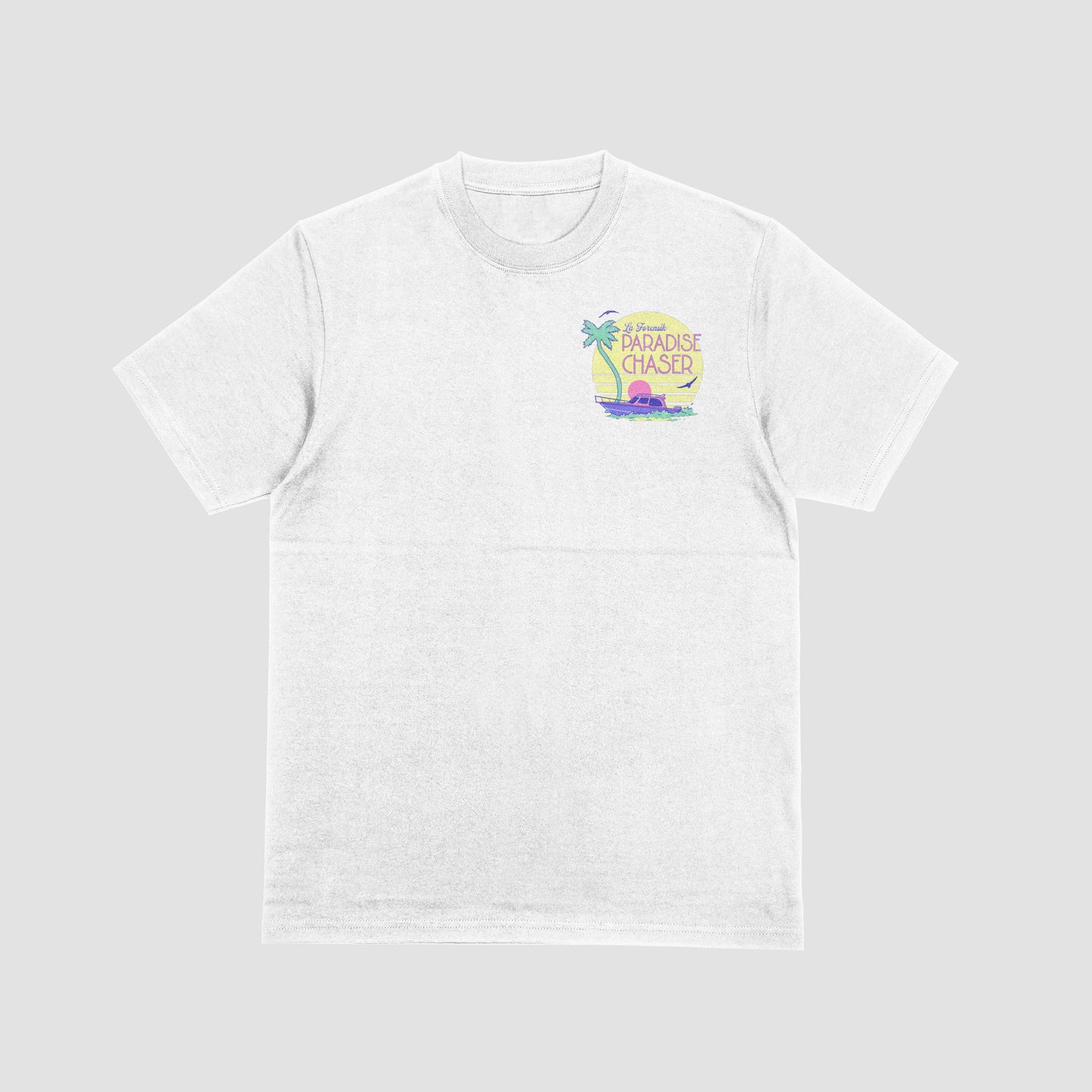 White Forensik Paradise Chaser t shirt