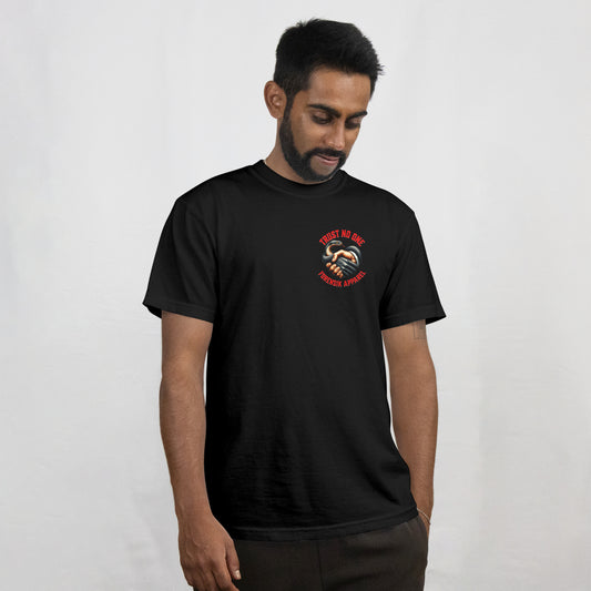 Black Forensik Apparel T Shirt