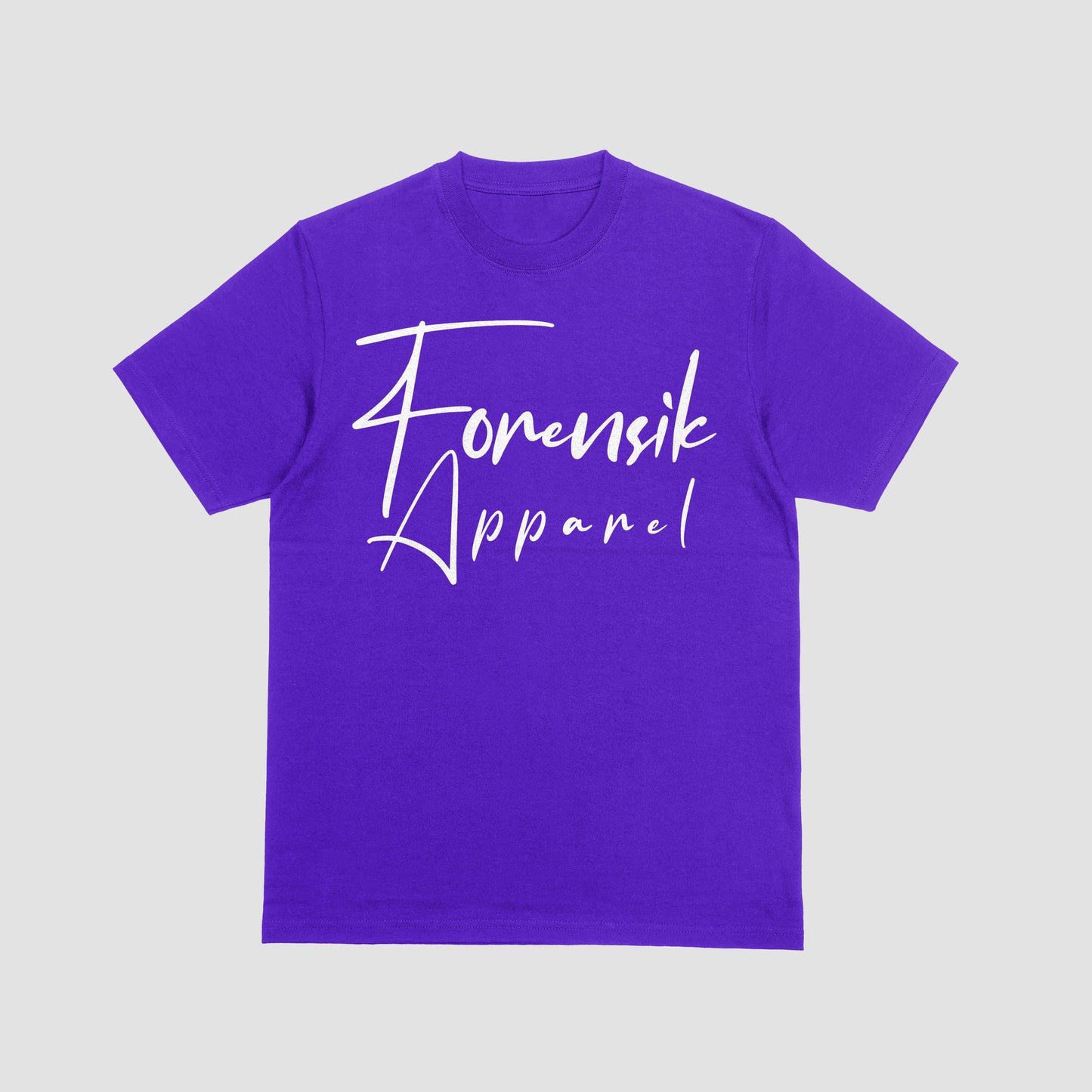Black Forensik Apparel T Shirt