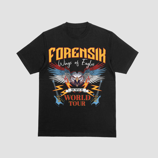 Black Forensik World Tour T Shirt